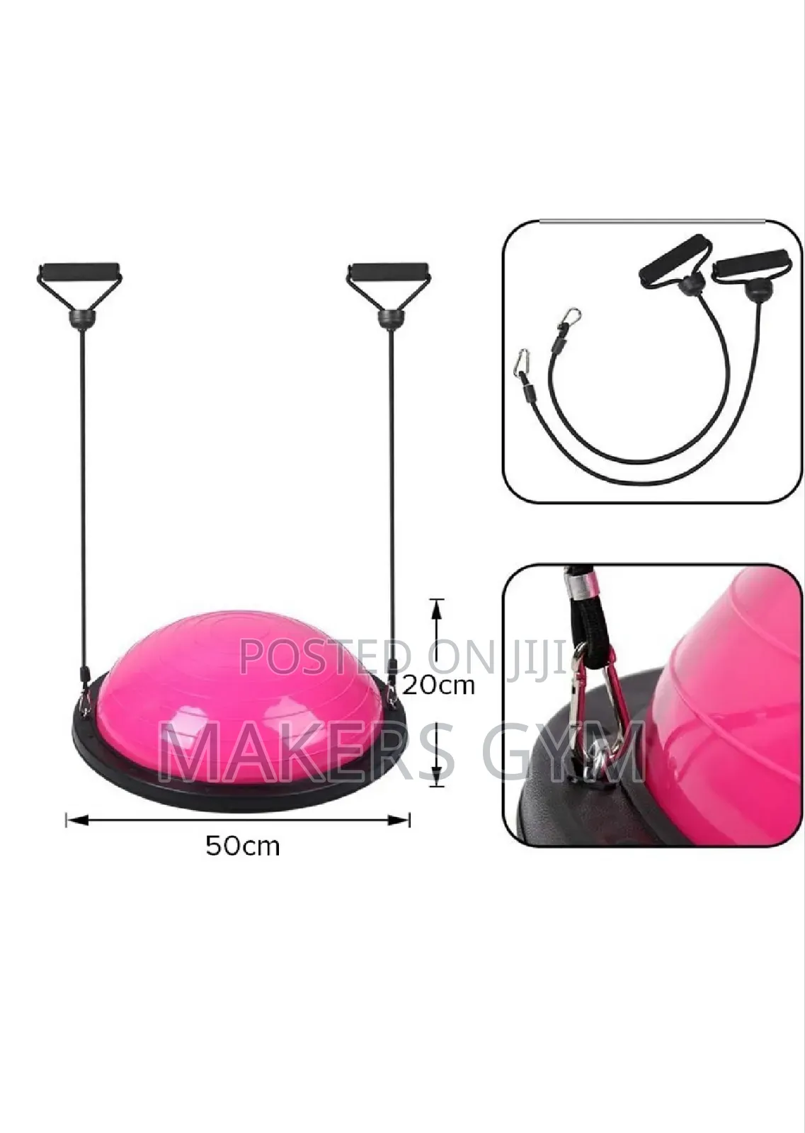 Balance Ball With Resistance And Pump