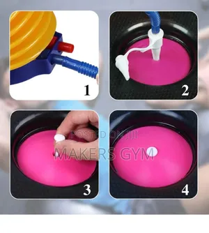 Balance Ball With Resistance And Pump