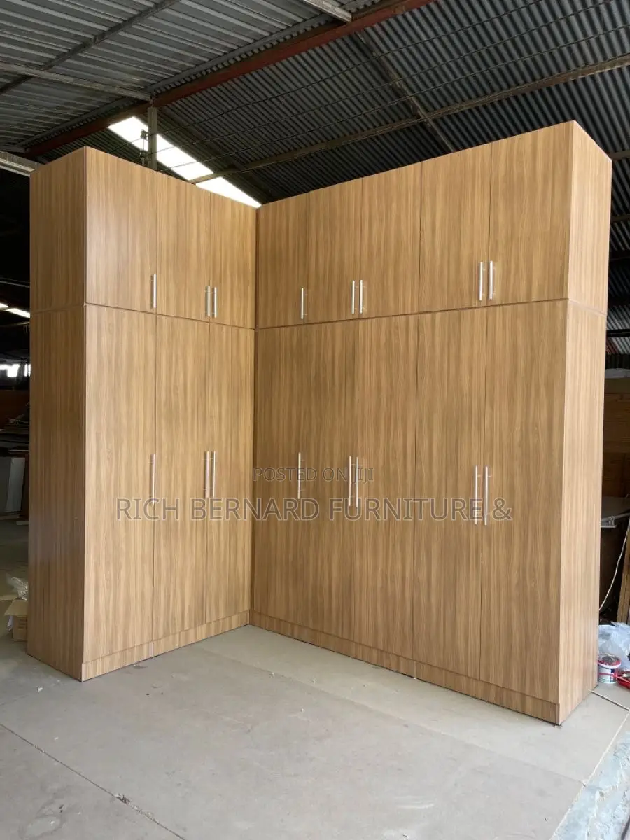 The Oak L-Shape Wardrobe