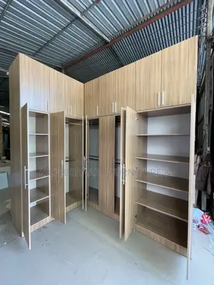 The Oak L-Shape Wardrobe