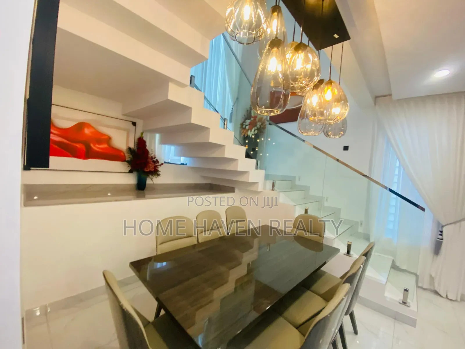 Furnished 4bdrm House in Abelemkpe, Methodist Church Area for rent