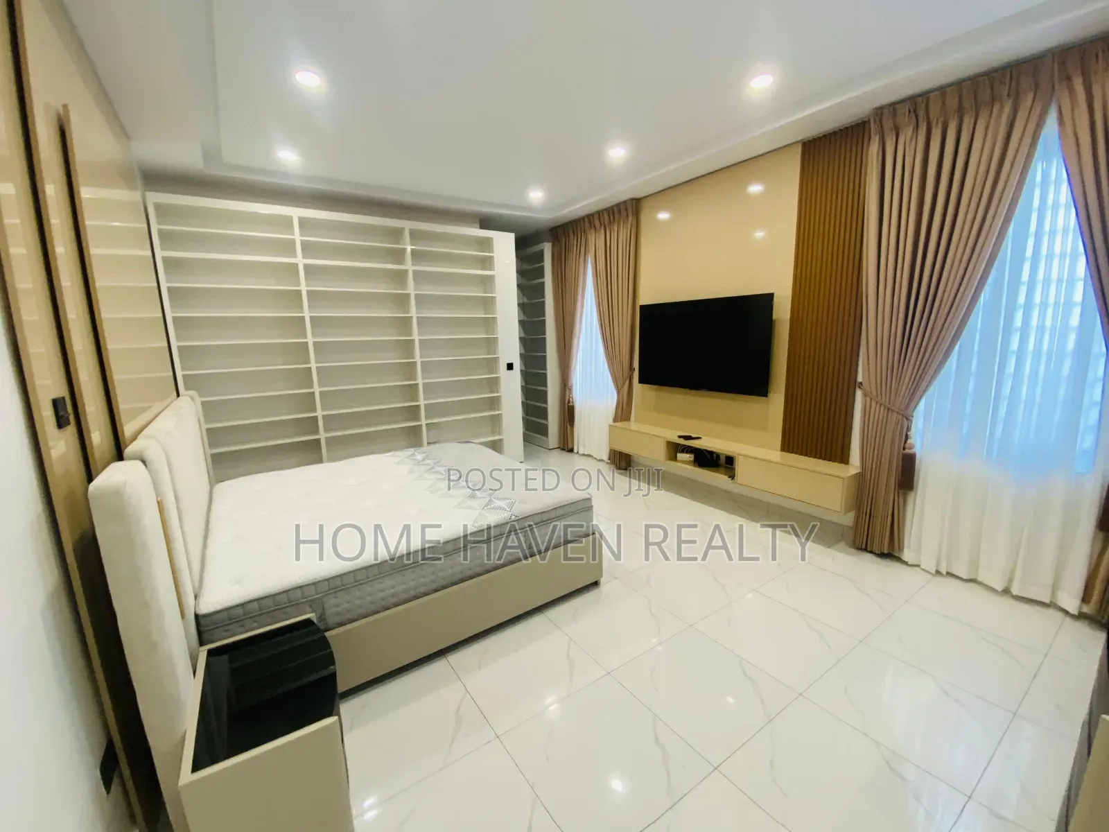 Furnished 4bdrm House in Abelemkpe, Methodist Church Area for rent
