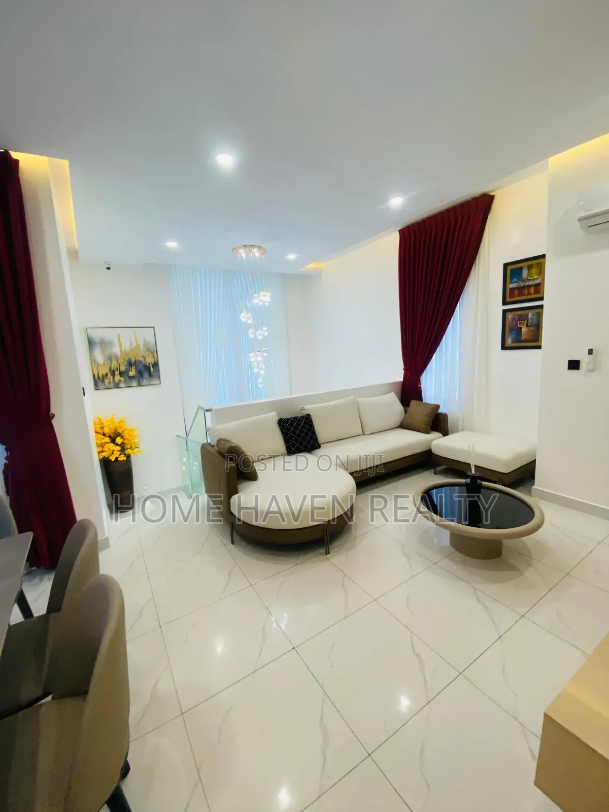 Furnished 4bdrm House in Abelemkpe, Methodist Church Area for rent