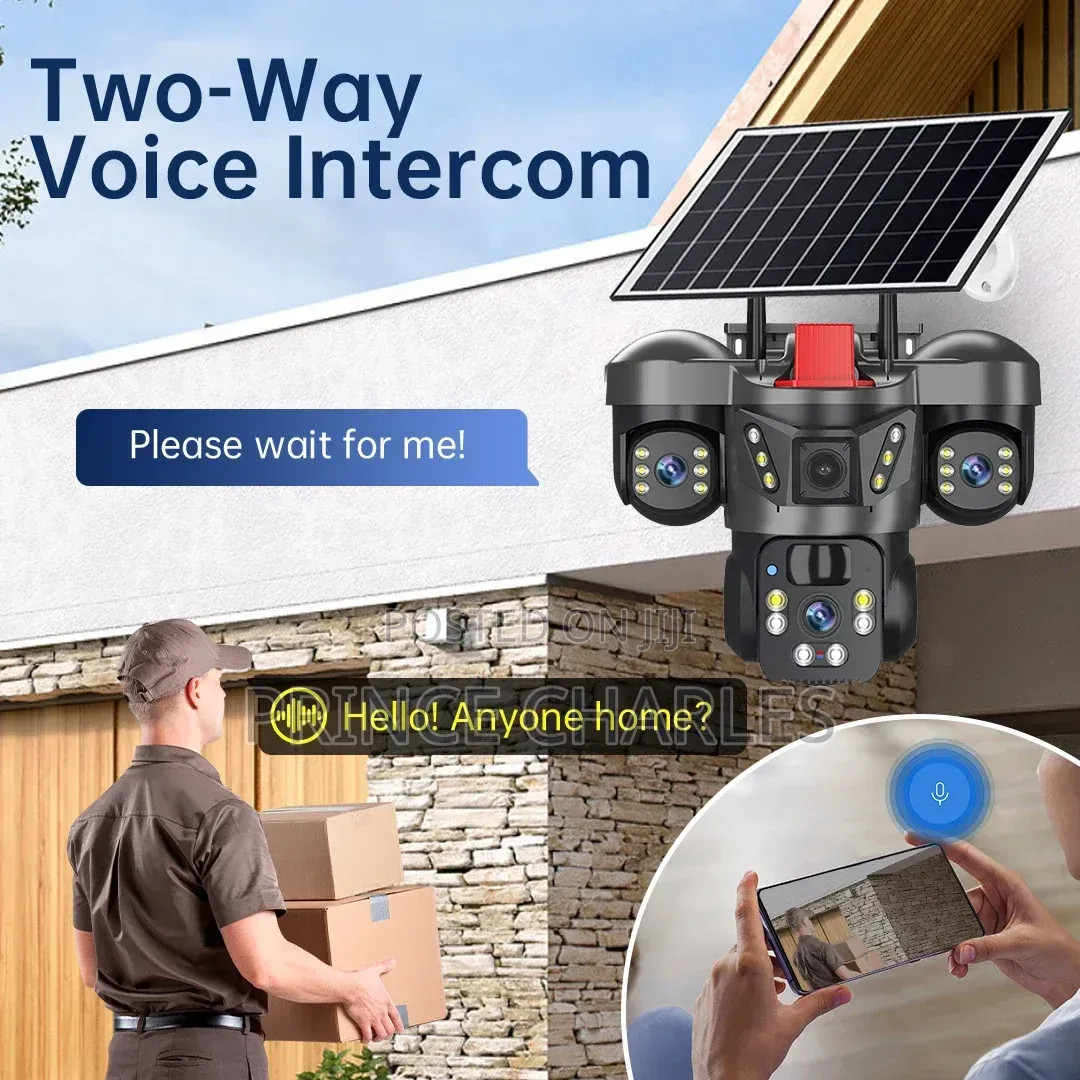 Solar CCTV Camera