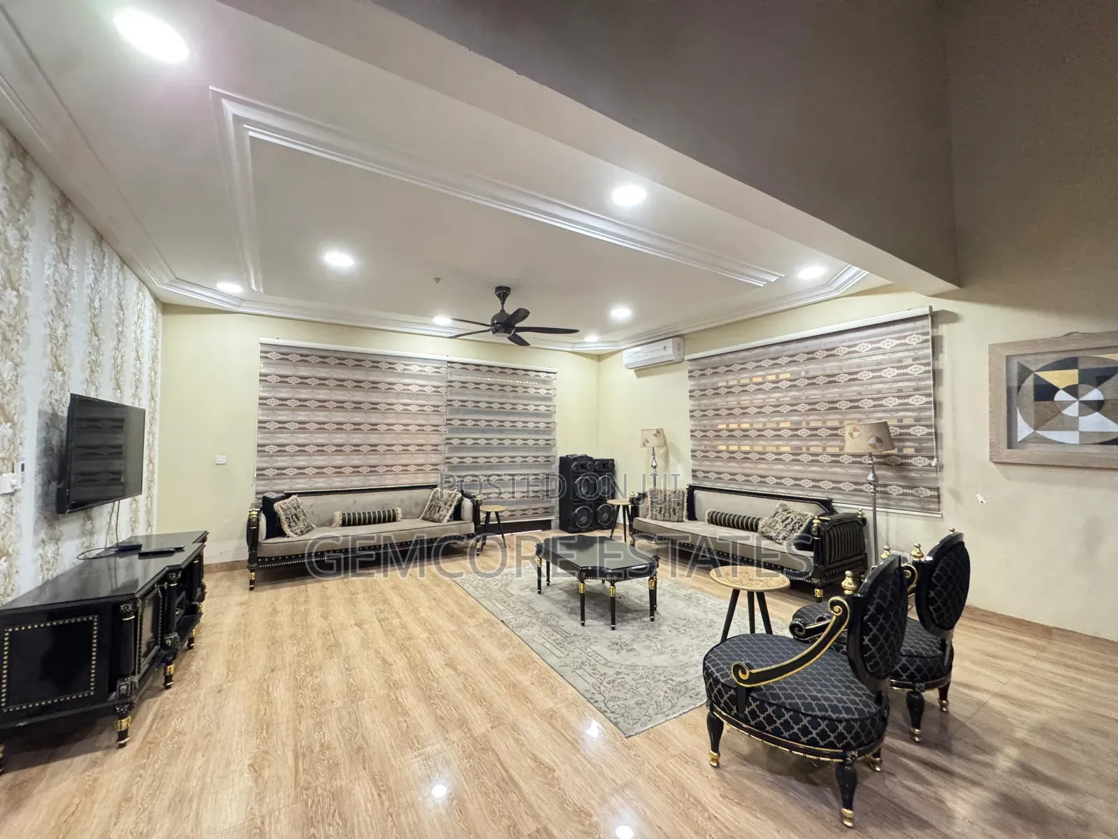 Furnished 6bdrm House in East Legon Main, Boundary Road Area for rent