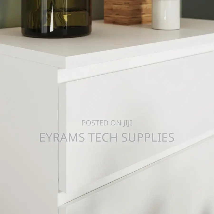 Ikea Malm Chest of 4 Drawers, White, 80 X 100 Cm