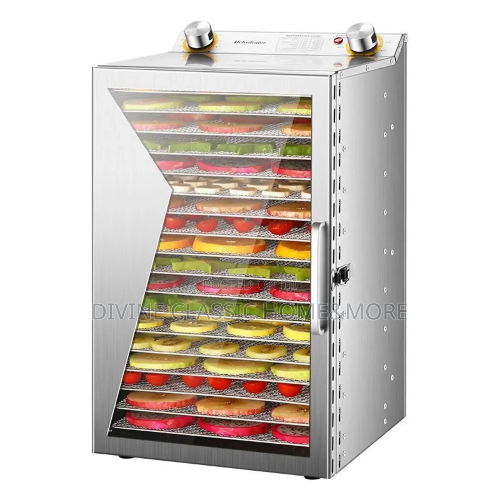 Stainless Steel 18trays Fruits, Vegetables/ Herbs Dryer (Dehydrator)