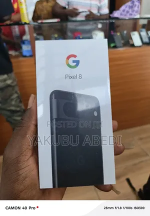 New Google Pixel 8 128 GB Black