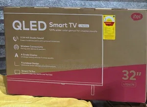 Qled 32"Smart Tv|Itel|One Year Warranty