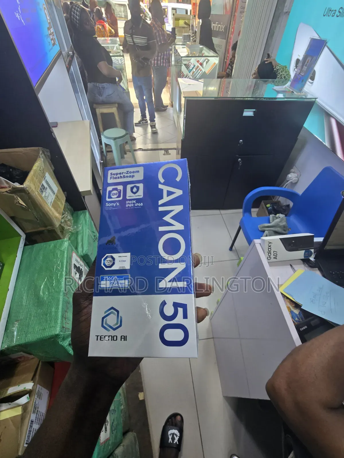 New Tecno Camon 50 256 GB Green