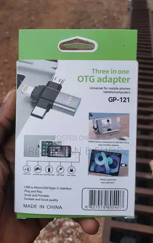 Otg Three-in-One Otg Usb Adapter