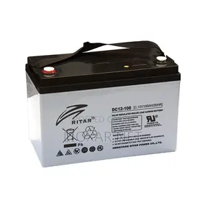 Ritar Galaxy Solar Multiple Gel Type 100% Capacity Dg12-100ah