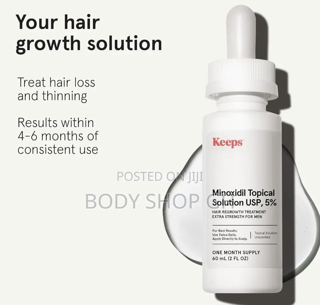 Keeps Minoxidil Solution for Men -Extra Strength Regrowth Treatment
