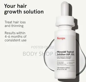 Keeps Minoxidil Solution for Men -Extra Strength Regrowth Treatment