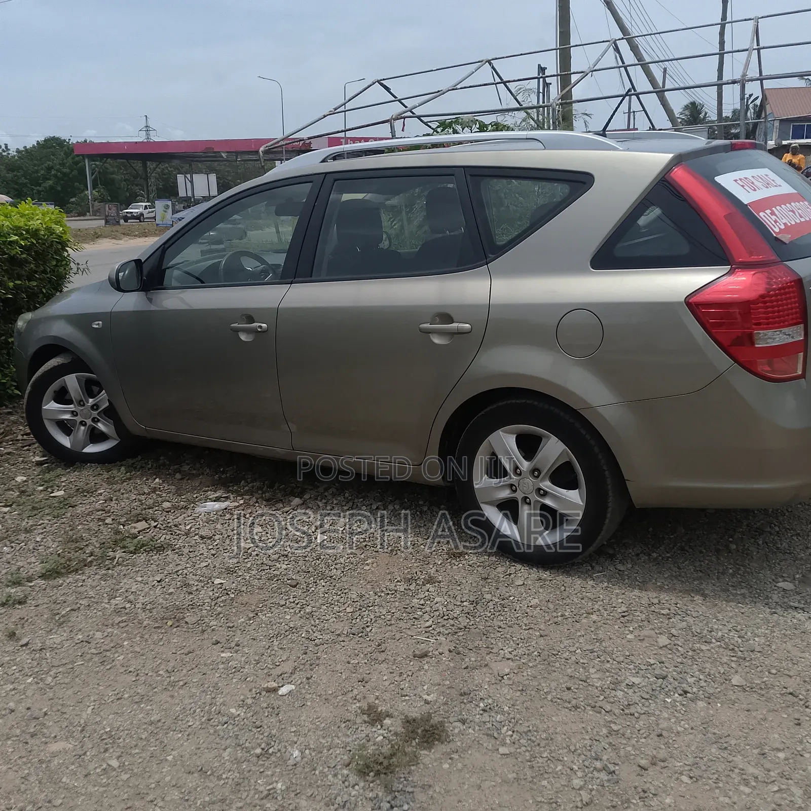 Kia Ceed 1.6 CVVT SW 2009 Brown
