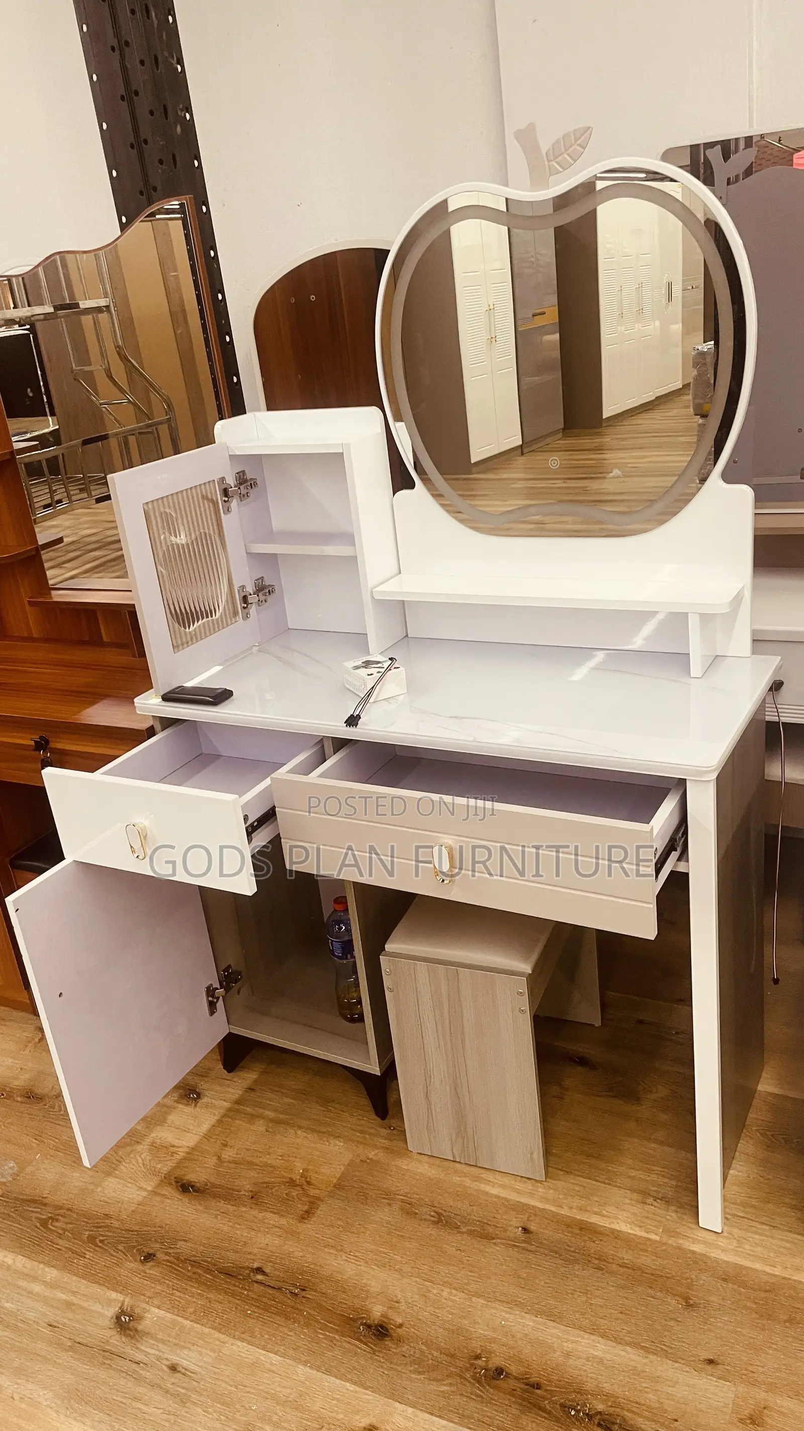 Modern Led Light Dressing Mirror