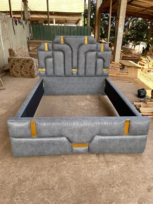 The Grey Gold Double Bed