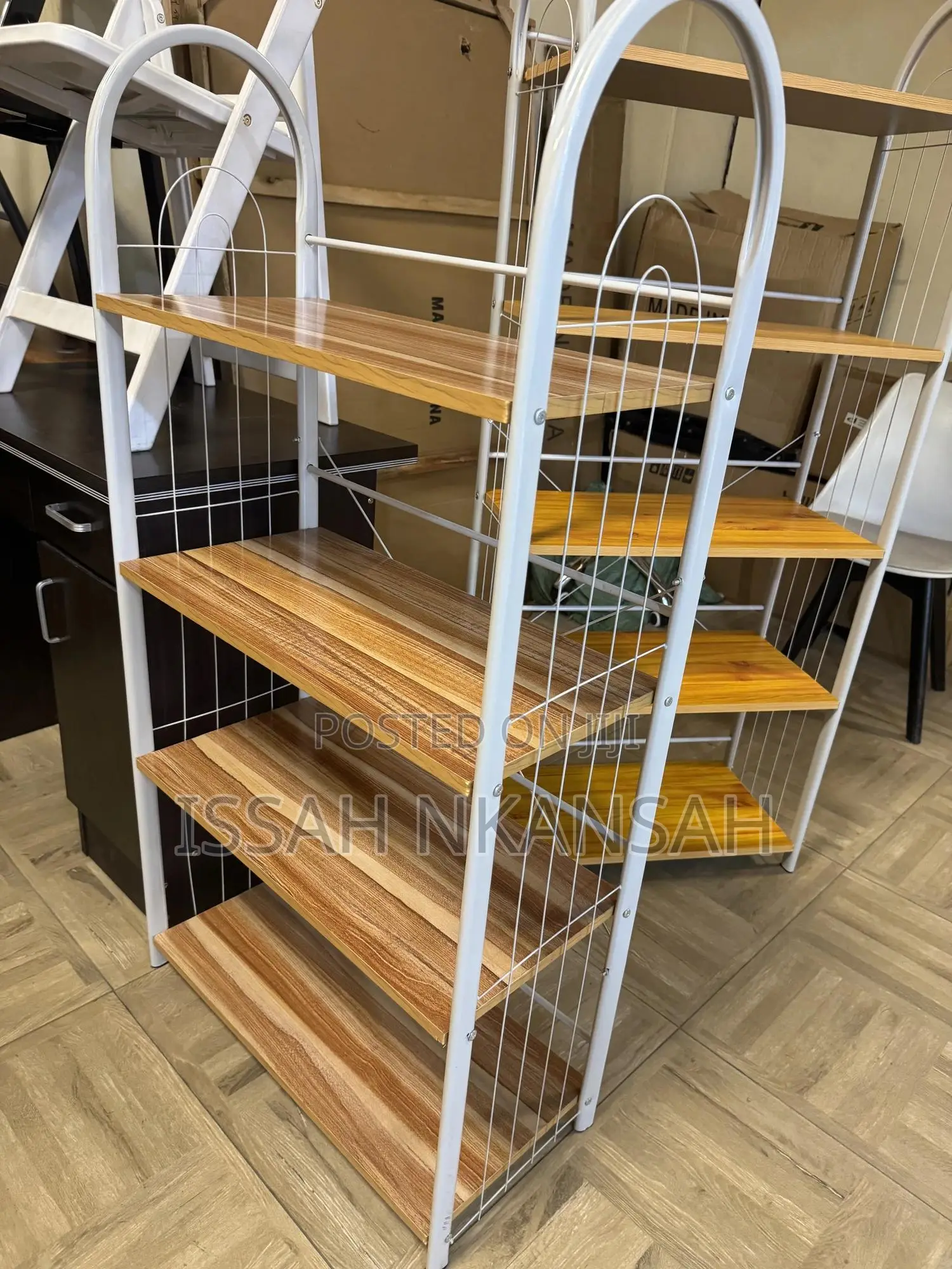 5 Tiers Wood Throley