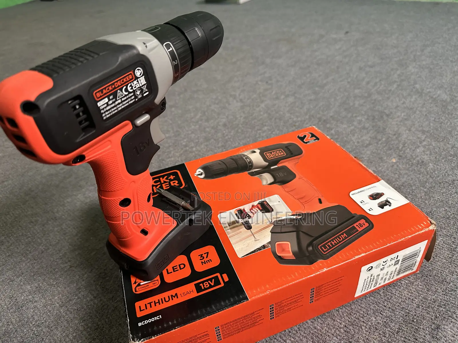 Black and Decker Cordless Drill