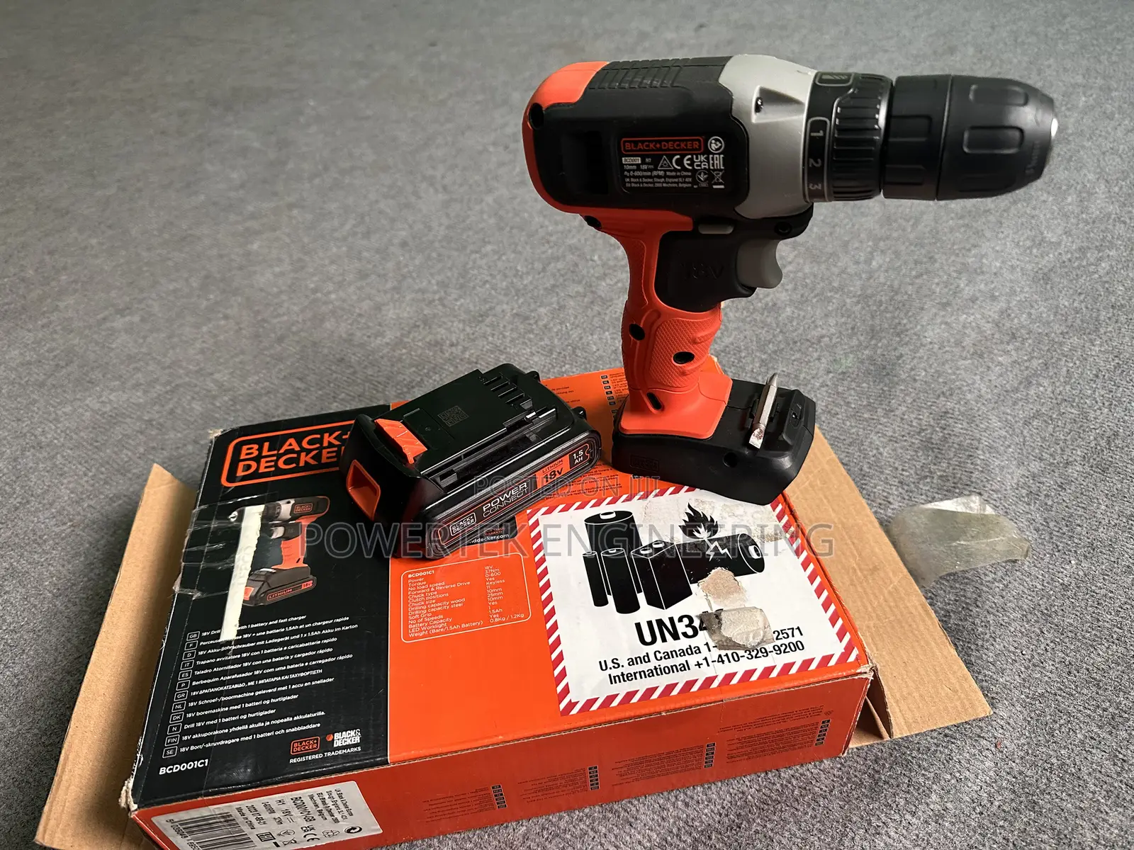 Black and Decker Cordless Drill