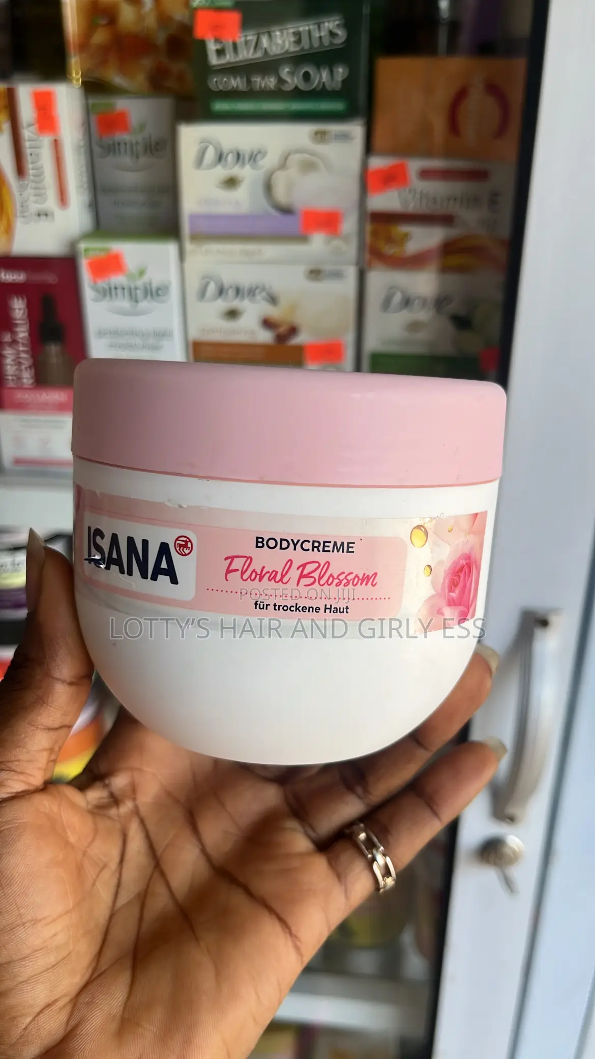 Limited Edition Isana Warmvanilla,Floral Blossom, Kakao Body Creme