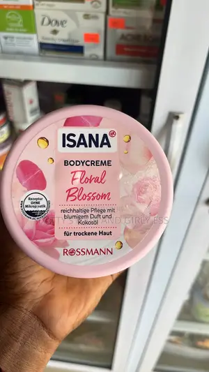 Limited Edition Isana Warmvanilla,Floral Blossom, Kakao Body Creme