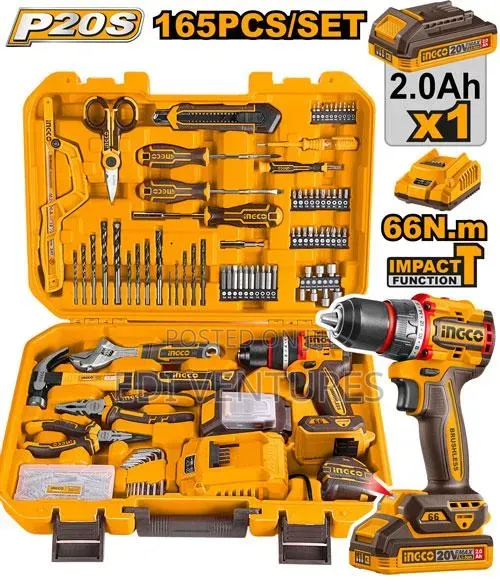 Ingco 165 PCS Tools Set Hkthp11651