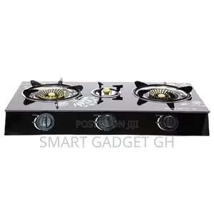 Automatic Glass 3 Burner Stove