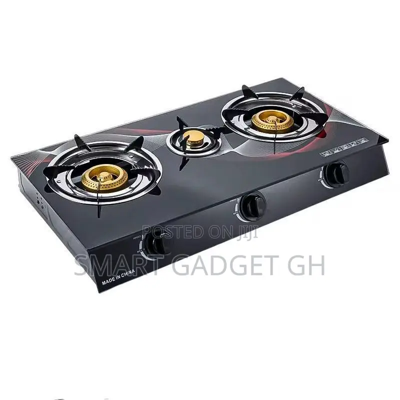 Automatic Glass 3 Burner Stove