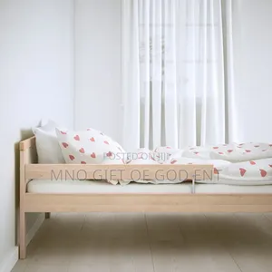 Ikea Sniglar Bed Frame With Slatted Bottom, 70 X 160 Cm, Beech