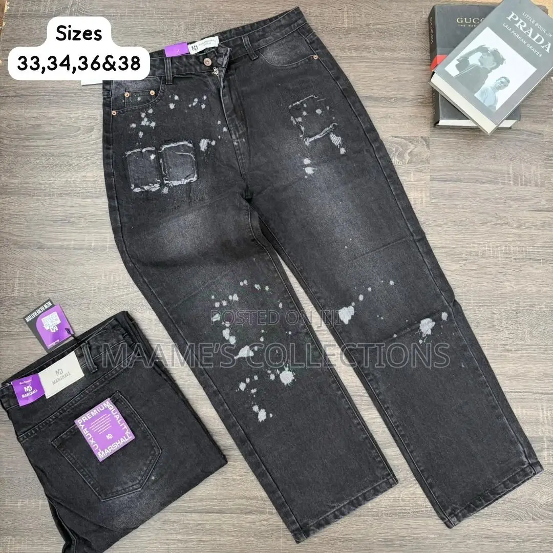 Men’S Ripped Denim Jeans