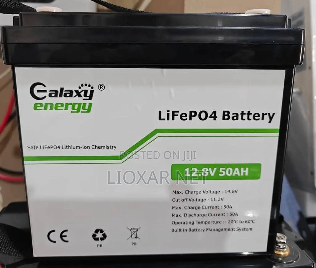 Solar Lithium Battery 12.8v 50ah Lifepo4 Battery
