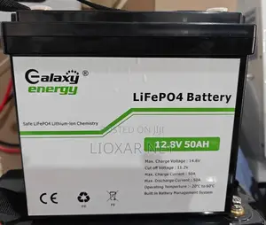 Solar Lithium Battery 12.8v 50ah Lifepo4 Battery