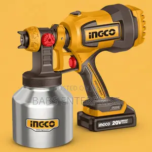Ingco 20v Cordless Spray Gun Without Battery Charger - Csgli20041