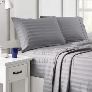 Strong ,Soft ,Built for Hotel and Airbnb Use(2 Bedsheets,4 Pillow Case