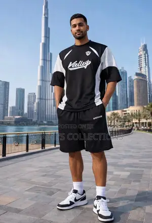 Men's Athletic Shorts and T-Shirt Set