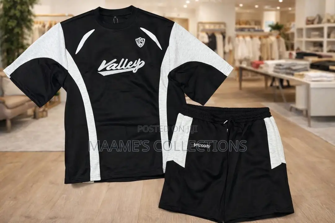 Men's Athletic Shorts and T-Shirt Set