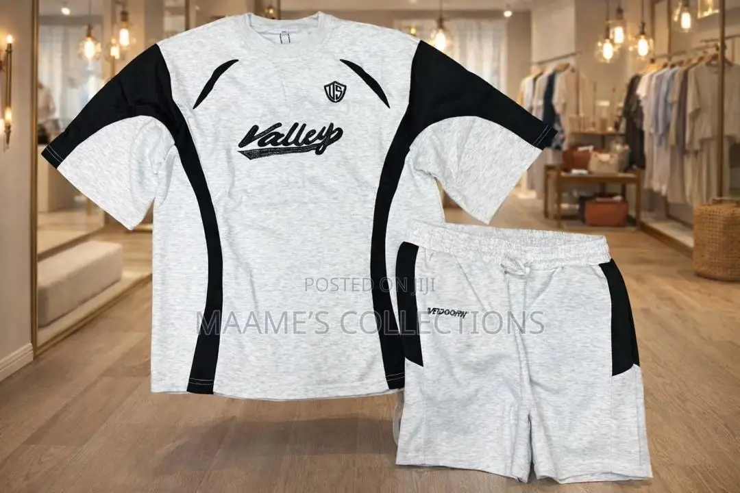 Men's Athletic Shorts and T-Shirt Set