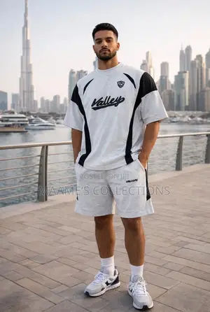 Men's Athletic Shorts and T-Shirt Set