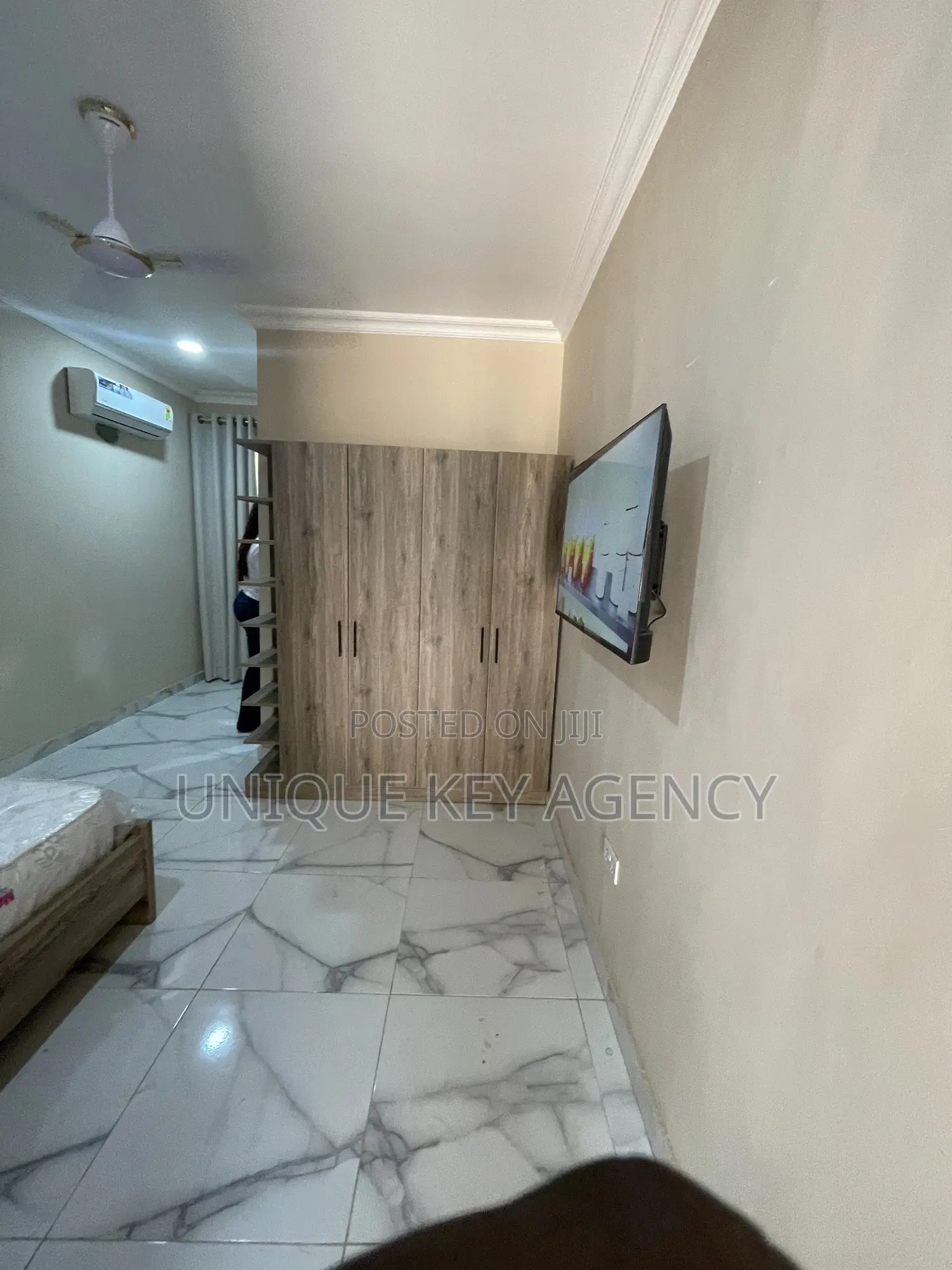 Furnished 1bdrm Apartment in Unique Key Agency, Tesano for rent