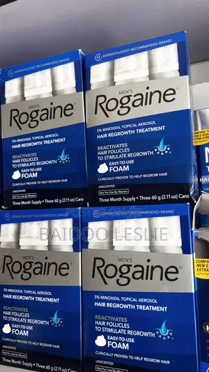 Rogaine Box Solution for Hair Growth