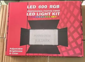 Led 600 RGB Professional Photo and Video Led Light Kit