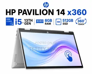 New Laptop HP Pavilion 14 8GB Intel Core i5 SSD 512GB