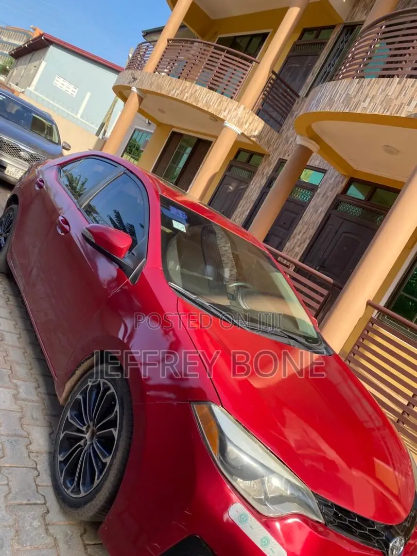 Toyota Corolla S Plus 4dr Sedan (1.8L 4cyl 6M) 2015 Red