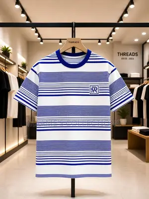 Men’S Stripped Tees Available