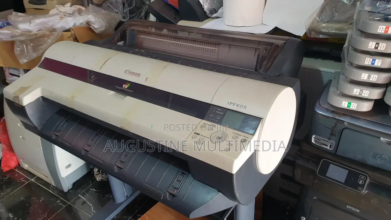 Canon Ipf605 Some Ink Out