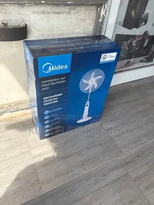 Durable Midea Rechargeable Fan With Strong Build