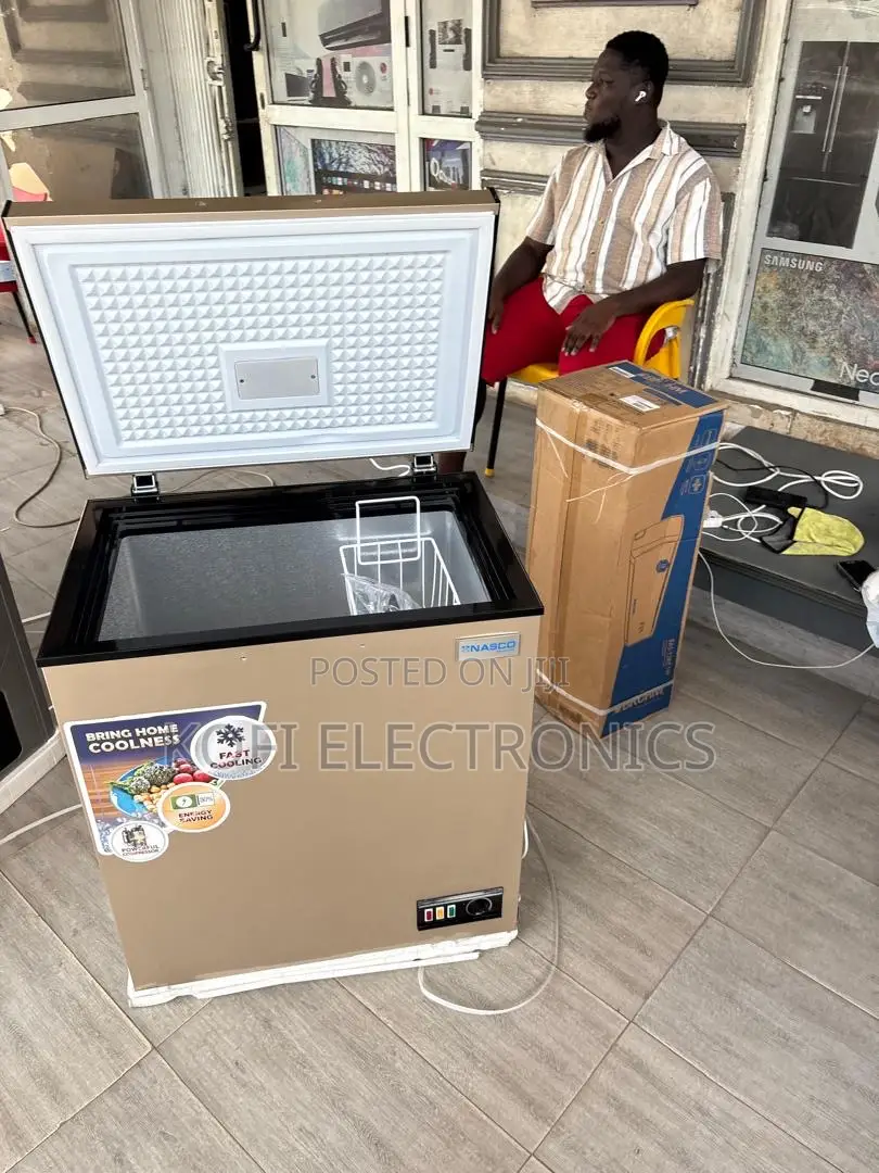 Nasco 150l Chest Freezer With Large Storage Capacity