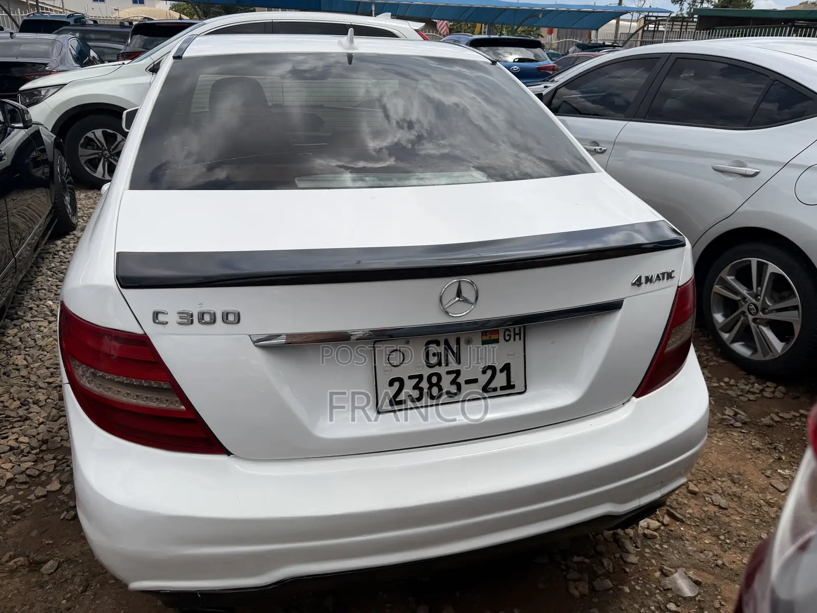 Mercedes-Benz C300 Luxury 4Matic Sedan AWD (3.5L 6cyl 7A) 2013 White