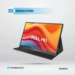 Powerology 15.6 Inches Ultra-Slim Portable 144hz Monitor